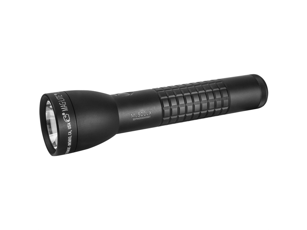 Maglite ML300LX 2-Cell D LED Flashlight (Black Matte, Clamshell Packaging)