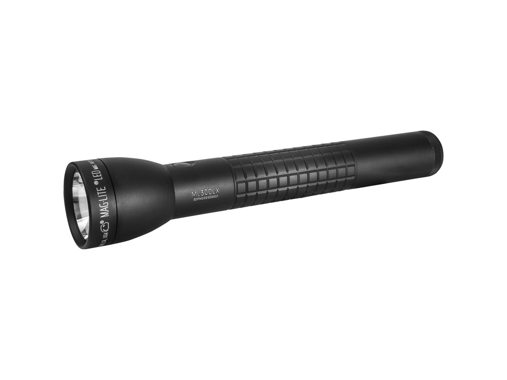 Maglite ML300LX 3-Cell D LED Flashlight (Black Matte, Clamshell Packaging)
