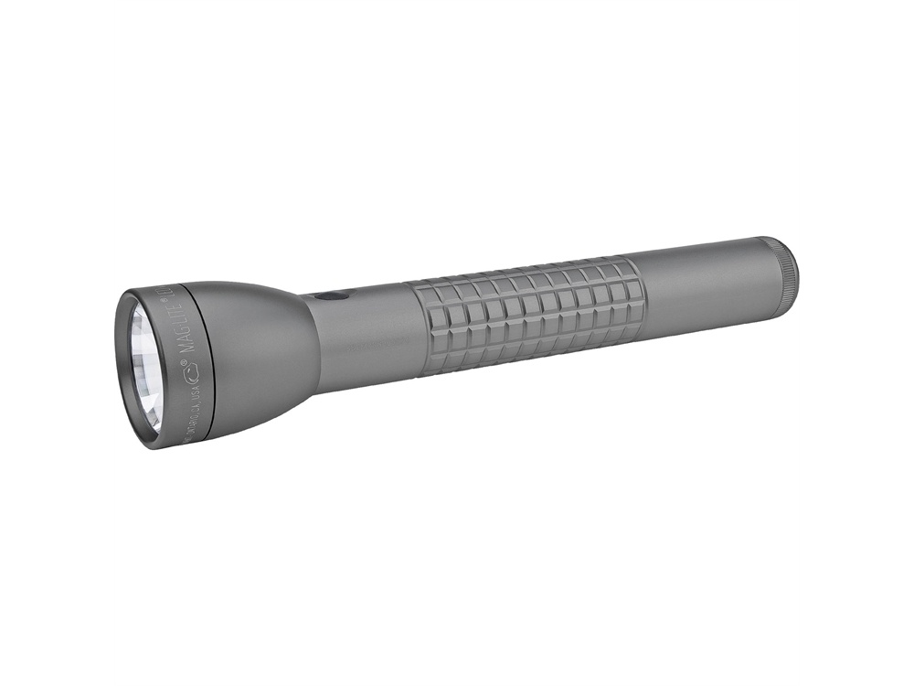 Maglite ML300LX 3-Cell D LED Flashlight (Urban Gray Matte, Clamshell Packaging)