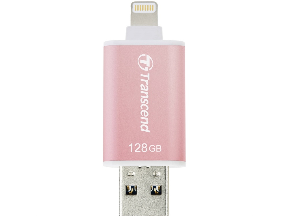 Transcend JetDrive Go 300 Flash Drive (128GB, Rose Gold)