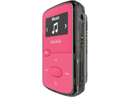 Sandisk 8gb Clip Jam Mp3 Player Pink Rubber Monkey Nz