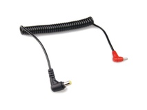 Lanparte Red-Tip Camera DC Power Spring Cable for Battery Pinch (3.5/1.35mm)
