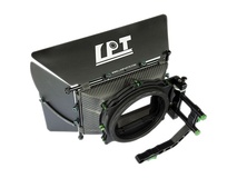 Lanparte MB-0219 4 x 5.65" Rod-Mounted Swing-Away Matte Box for 19mm Rods