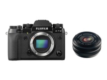 Fujifilm X-T2 Mirrorless Digital Camera with XF 18mm f/2.0 R Lens