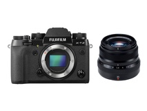 Fujifilm X-T2 Mirrorless Digital Camera with XF 35mm F2 R WR Lens (Black)