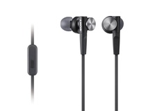 Sony MDR-XB50AP Extra Bass Earbud Headset (Black)