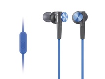 Sony MDR-XB50AP Extra Bass Earbud Headset (Blue)