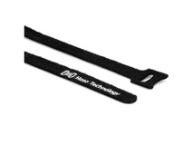 Hosa Technology WTI-508 Hook & Loop Cable Ties 0.5 x 8" (Black, 50-Pack)