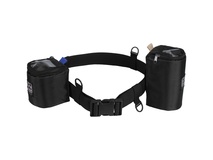 PortaBrace Waist Belt with 2 Lens Cups (Black)