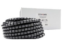 DYNAMIX Easy Wrap Cable Management Solution (Black, 20m x 25mm)