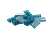 X-keys XK-A-002BL-R Tall Keycaps (Blue, Pack of 10)