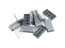 X-keys XK-A-501-R Wide Keycaps (Gray, Pack of 10)