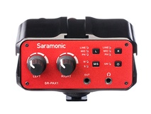 Saramonic SR-PAX1  2-Channel Audio Mixer with 3.5mm XLR 6.35mm
