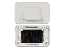 DYNAMIX AV Bull Nose Brush Plate (White)
