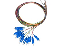 DYNAMIX SC Pigtail OM1 12x Pack Colour Coded (2m)