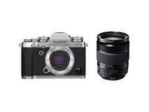 Fujifilm X-T3 Mirrorless Digital Camera (Silver) with XF 18-135mm f/3.5-5.6 R LM OIS WR Lens
