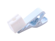 Point Source Audio Cable Clip for Lavalier Microphone (White)