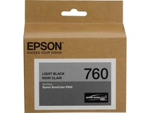 Epson T760 UltraChrome HD Light Black Ink Cartridge