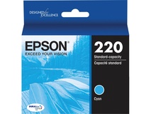 Epson T220 DURABrite Ultra Cyan Ink Cartridge