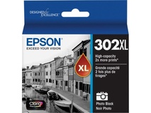 Epson 302XL High-Capacity Photo Black Ink Cartridge