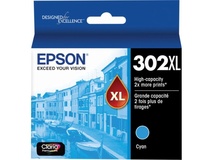 Epson 302XL High-Capacity Cyan Ink Cartridge