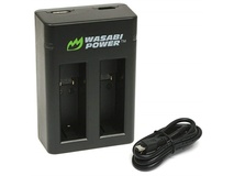 Wasabi Power Dual USB Charger with USB cable for GoPro Fusion