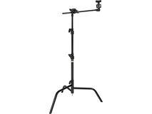 Matthews 1.6cm C+ Stand with Turtle Base, Grip Head and 50cm Arm Kit (Black)