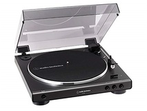 Audio Technica AT-LP60X Fully Automatic Belt-Drive Turntable (Gun Metal)