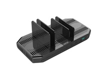UNITEK 10-Port USB Smart Charging Station (Black)