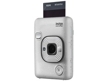Fujifilm instax Mini LiPlay Instant Film Camera (Stone White)