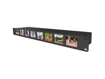 Lilliput RM-0208S Rackmount Monitors With SDI Equalization and Re-Clocking (8 x 2")