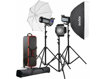 Godox QS400II 3-Light Studio Flash Kit