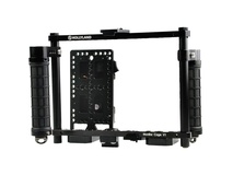 Hollyland Monitor Cage with Rubber Handgrips for 5 to 9" Monitors (V-Mount)