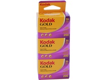Kodak GOLD 200 Color Negative Film (35mm Roll Film, 36 Exposures, 3-Pack)
