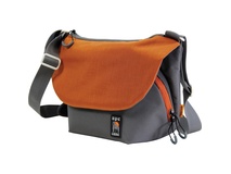 Ape Case Large Tech Messenger Case (Grey & Orange)
