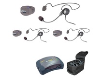 Eartec UPCYB3 UltraPAK 3-Person HUB Intercom System with Cyber Headset
