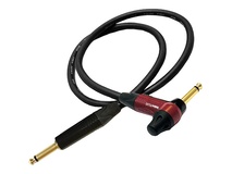 Canare GS-6 Guitar Cable with Neutrik timbrePLUG to Straight Plug Connectors - 10' (Black)