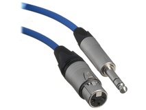 Canare Starquad XLRF-TRSM Cable (Blue, 6')