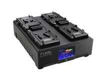 Core SWX FLEET Quantum 4-Position Charger with Touchscreen Color LCD (V-Mount)