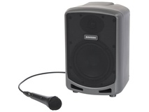 Samson Expedition Express+ 6" 2-Way 75W Portable PA System with Wired Microphone