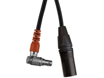 Teradek RT Latitude MDR Receiver 4-Pin XLR Power Cable (21", RA to Straight)