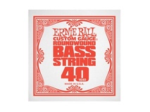 Ernie Ball .40 Nickel Wound Electric Bass String Single