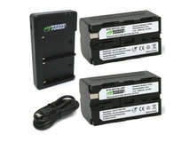 Wasabi Power Battery (2-pack) and Dual Charger for NP-F730, NP-F750, NP-F760, NP-F770 (L SERIES)