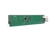 AJA openGear 2-Channel 3G-SDI to Multi-Mode LC Fiber Transmitter with DashBoard Support