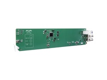 AJA openGear 1-Channel 3G-SDI to Single Mode LC Fiber Transmitter with DashBoard Support
