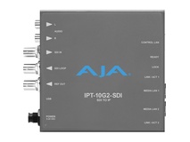 AJA IPT-10G2-SDI 3G-SDI to SMPTE ST 2110 IP Mini-Converter