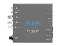 AJA SMPTE ST 2110 IP to SDI Mini-Converter