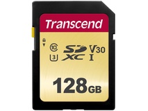 Transcend 128GB 500S UHS-I SDXC Memory Card