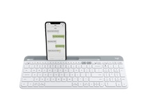 Logitech K580 Multi-Device Wireless Keyboard (White)