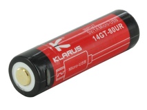 Klarus 14GT-80UR Li-Ion Battery with Micro USB Charging 800mAh